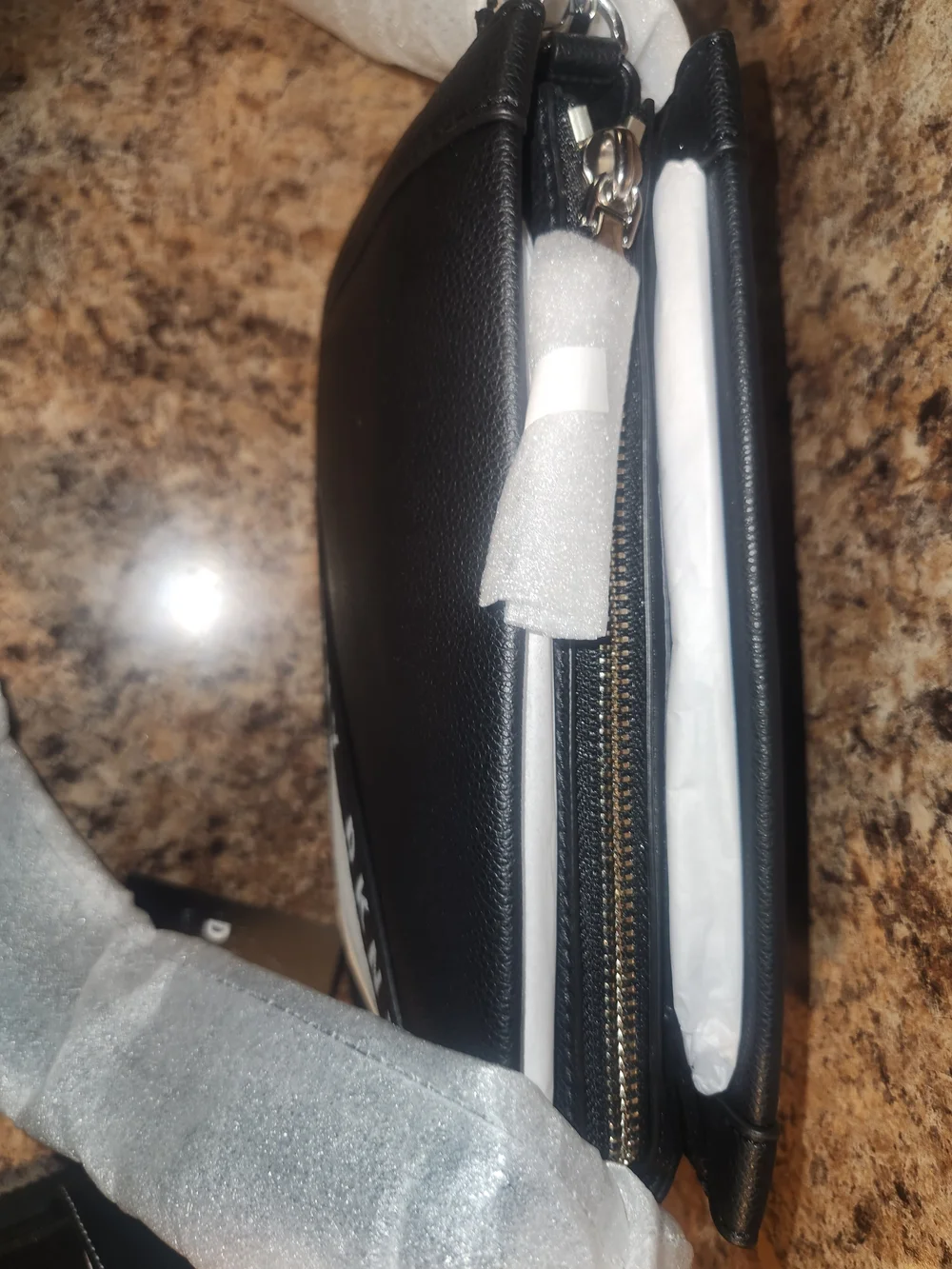 DKNY Black & White Crossbody Bag